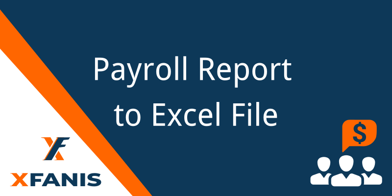 Community Payroll Excel Report | Payroll Report and Payslip Report in XLSX