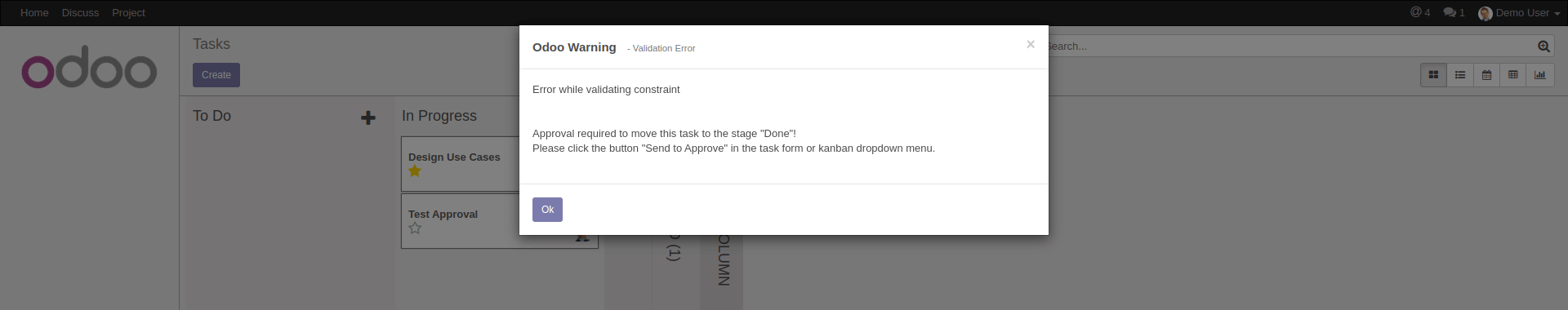 Raise User Error