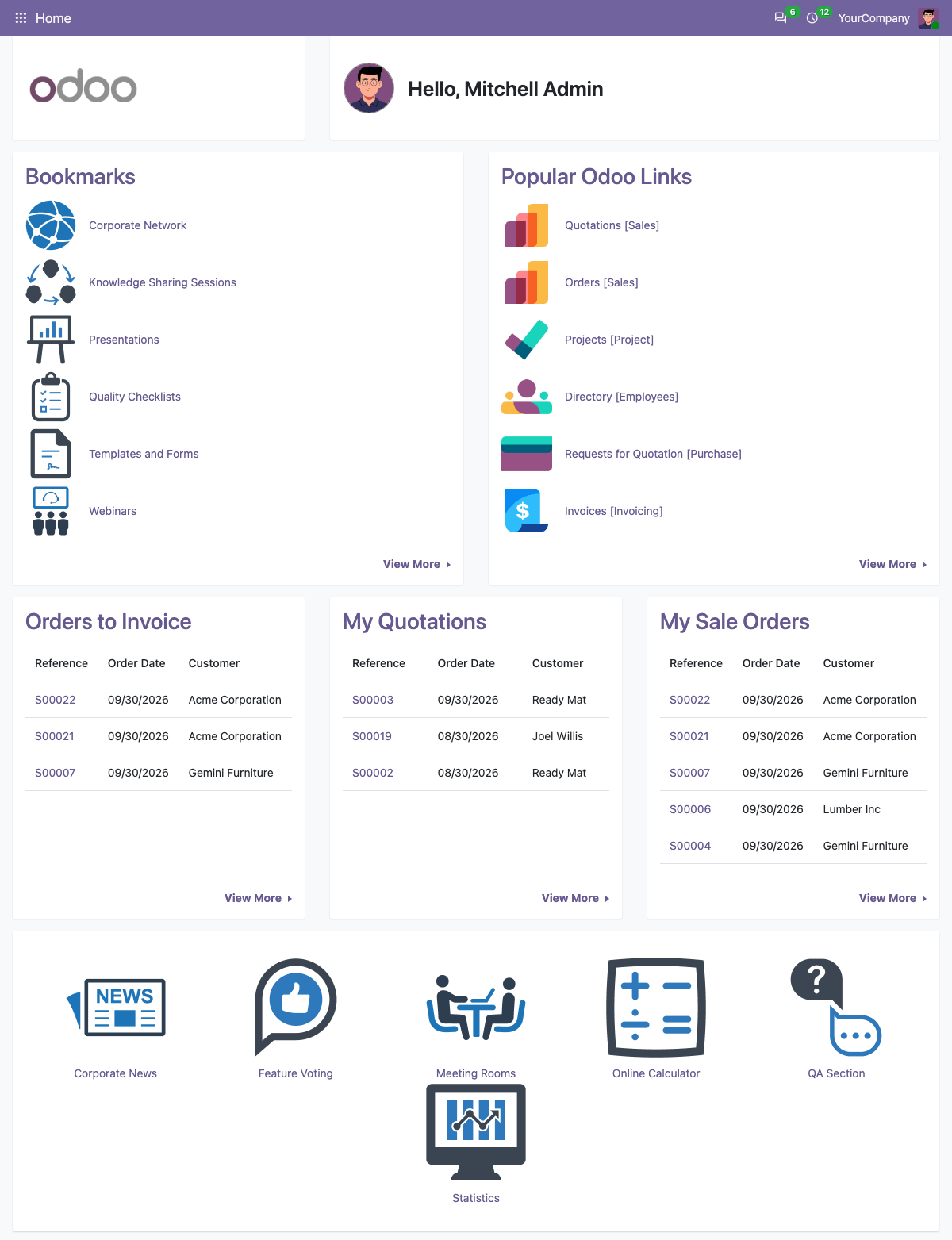 Dashboard Layout Example 1
