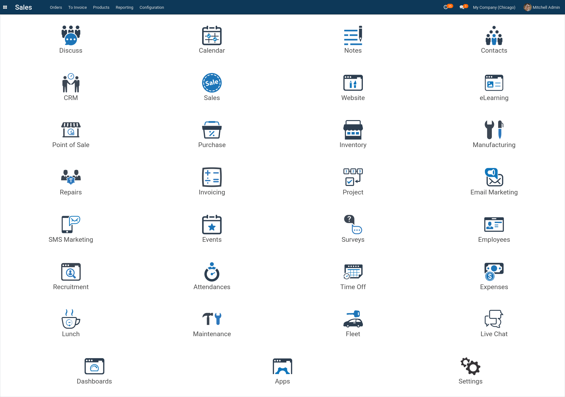 App Menu